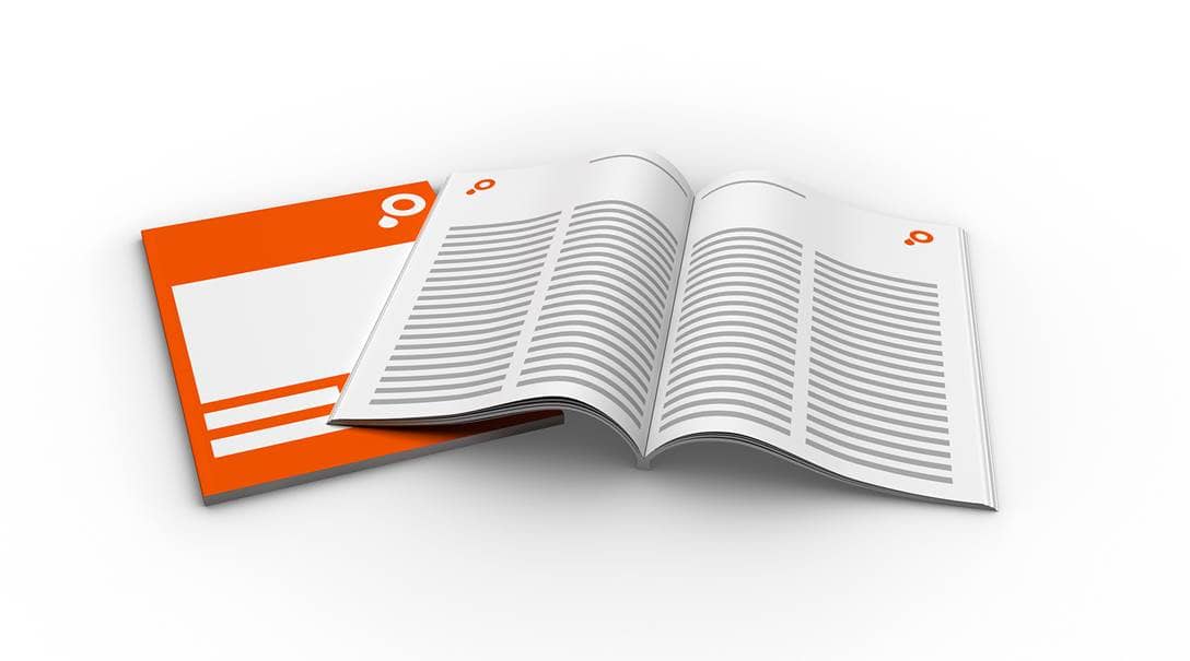 Catalogos y revistas encuadernacion encolada