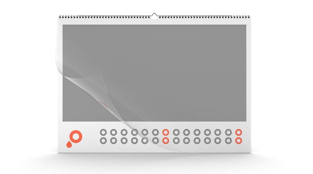 Calendarios de pared laminado