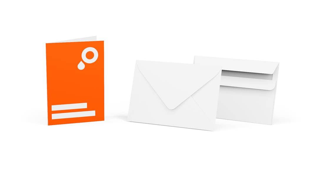 Tarjetas de felicitación A6 con sobres