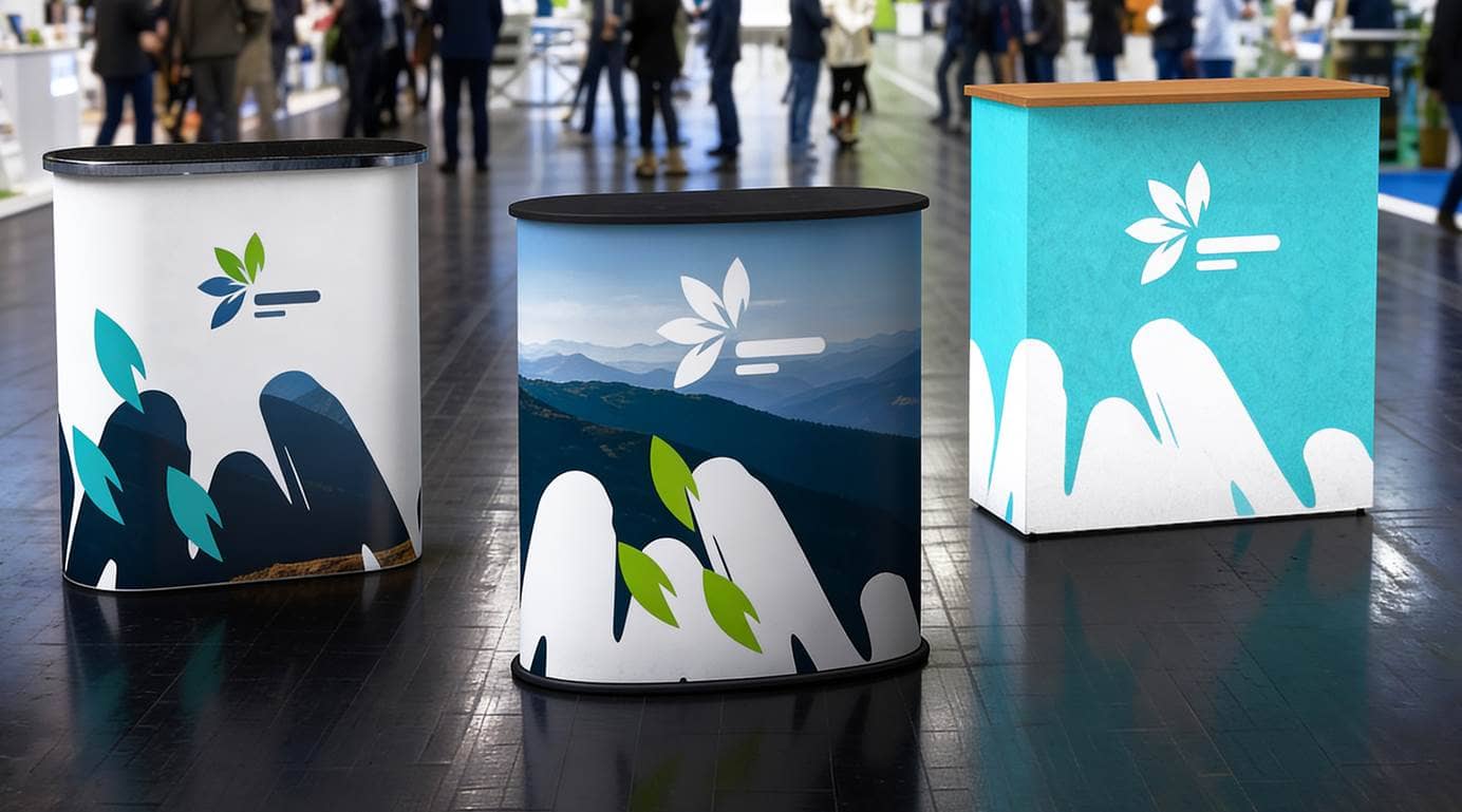 Mostradores de ferias