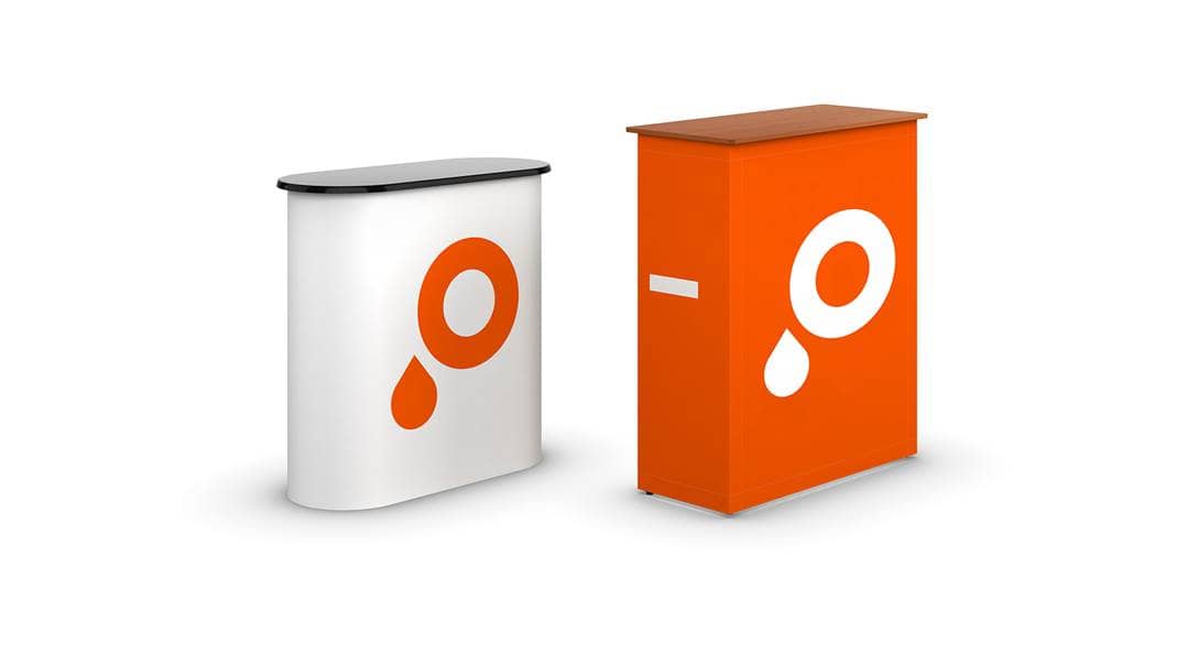 Mostradores para ferias