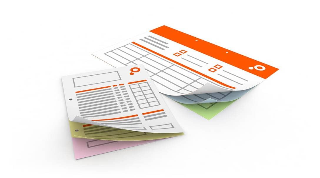 Talonarios autocopiativos juegos individuales