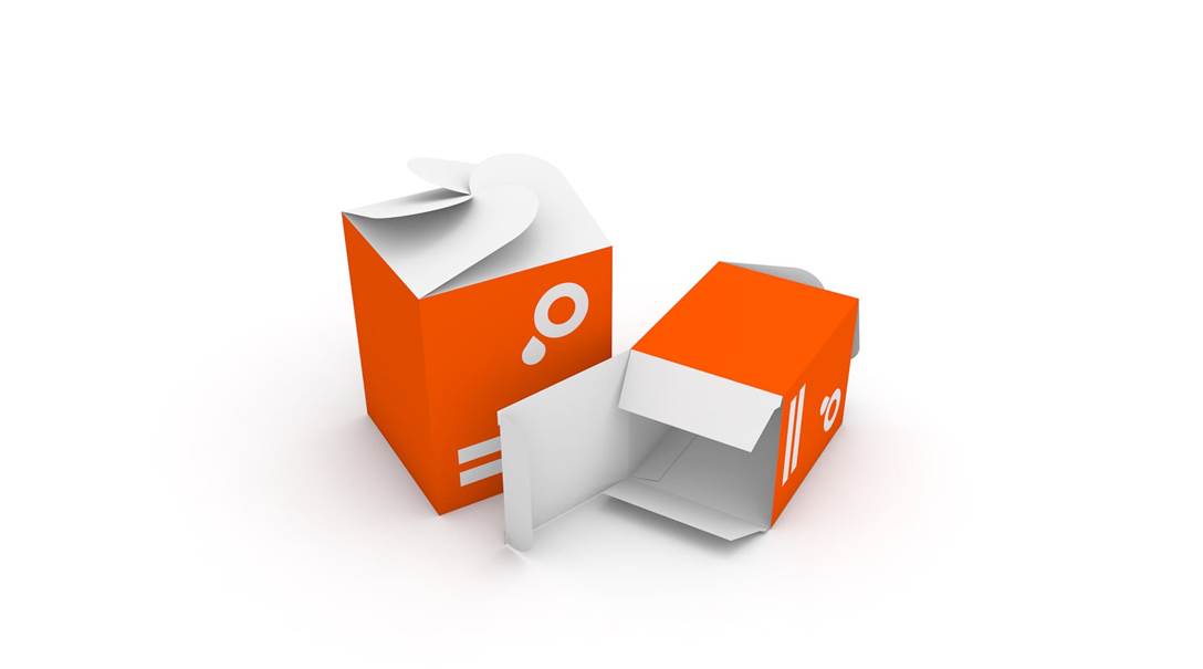 Caja cierre de flor 4 solapas