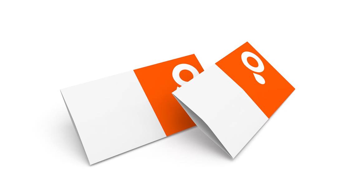 Sobres de cartón abiertos