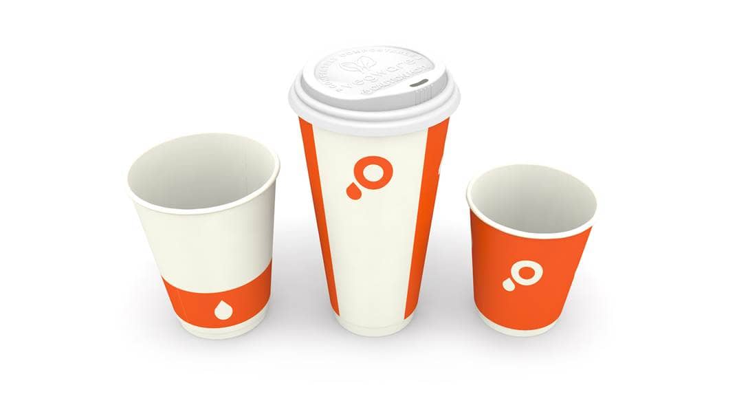 Vasos biodegradables