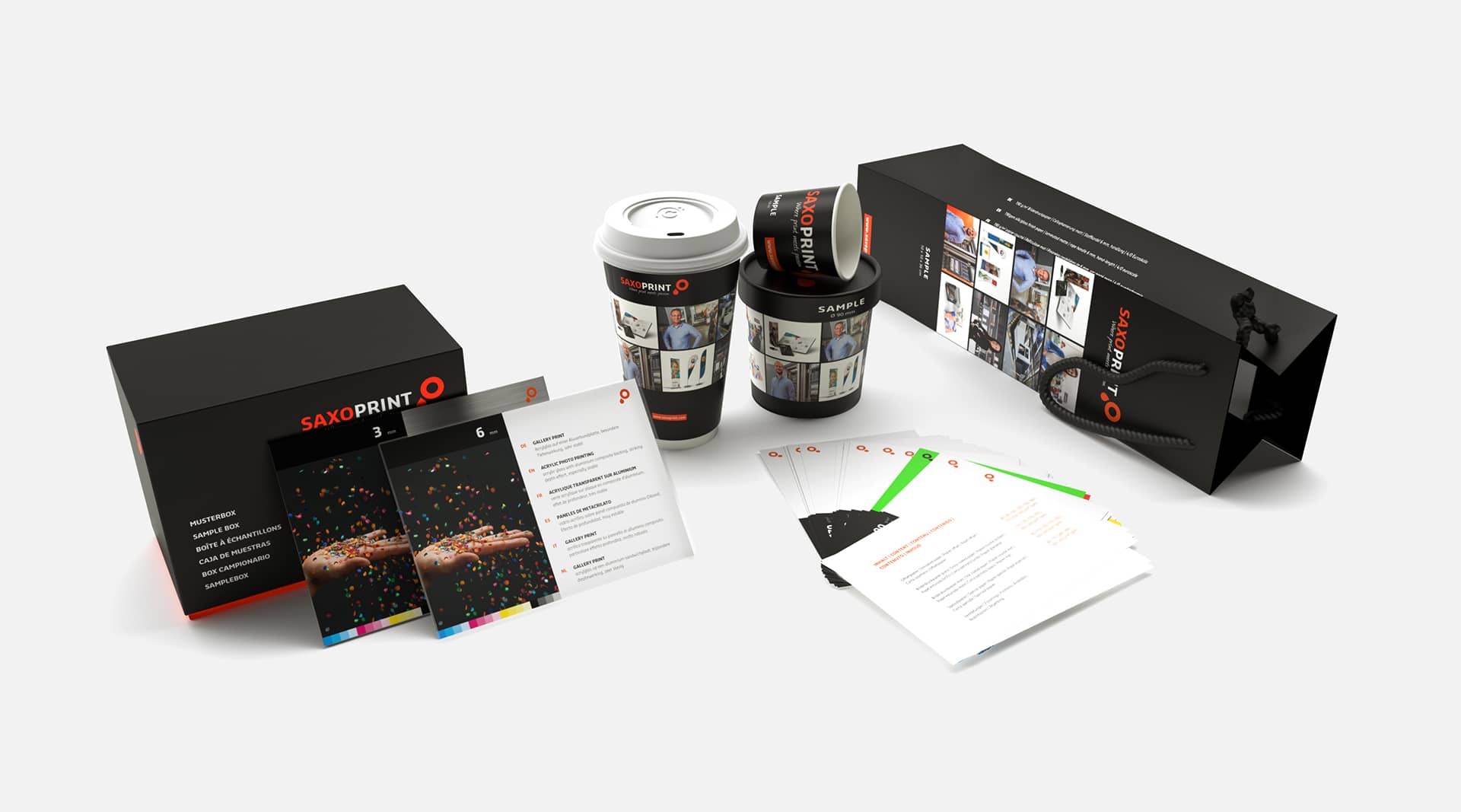 Muestras de productos