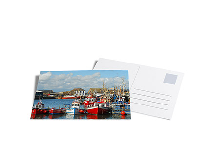 Layoutbeispiel einer Postkarte - Bild 1