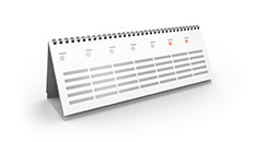 imprimir calendarios de mesa